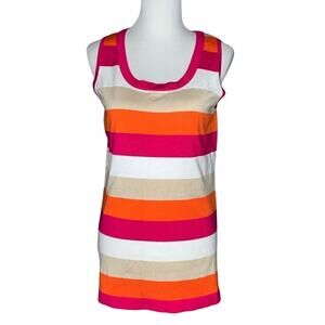 Joseph A. Striped Sweater Cami Sz Medium NWT!!